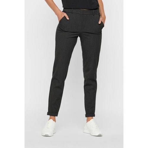 VERO MODA VMMAYA Slim Fit Broek - Donkergrijs