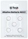 Bahama piles alcalines (pack de 5) AG13, piles bouton