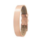 Kelton Colorama Rosékleurig Leren Horlogebandje Unisex 14 mm