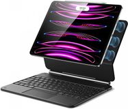 ESR Rebound Magnetic Keyboard Book Case voor Apple iPad Air 13 (2024/2025) / Pro 12.9 (2022/2021/2020/2018) - Zwart