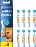 Oral-B Tandenborstelkoppen, Koning der Leeuwen, 8 stuks, Family Pack
