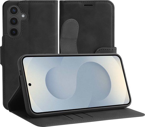 Just in Case PU Leather Book Case Black Samsung Galaxy S25