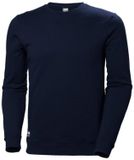 Helly Hansen Workwear Heren Manchester Sweatshirt, 591 Marineblauw, XS
