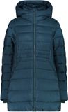 CMP Damesjack met lange capuchon, blauw, maat S