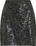 VILA VILACEY HW TAILORED SKIRT Dames Rokken Black Beauty