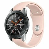 By Qubix - Rubberen sportband - Zacht roze - geschikt voor Huawei Watch GT 6 / GT 7 / GT 6 pro / GT 7 pro - 46mm