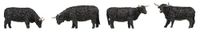 Faller - 1/87 HOOGLANDERS ZWART