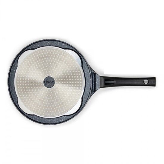 Livoo Crêpekoekenpan Zwart Aluminium