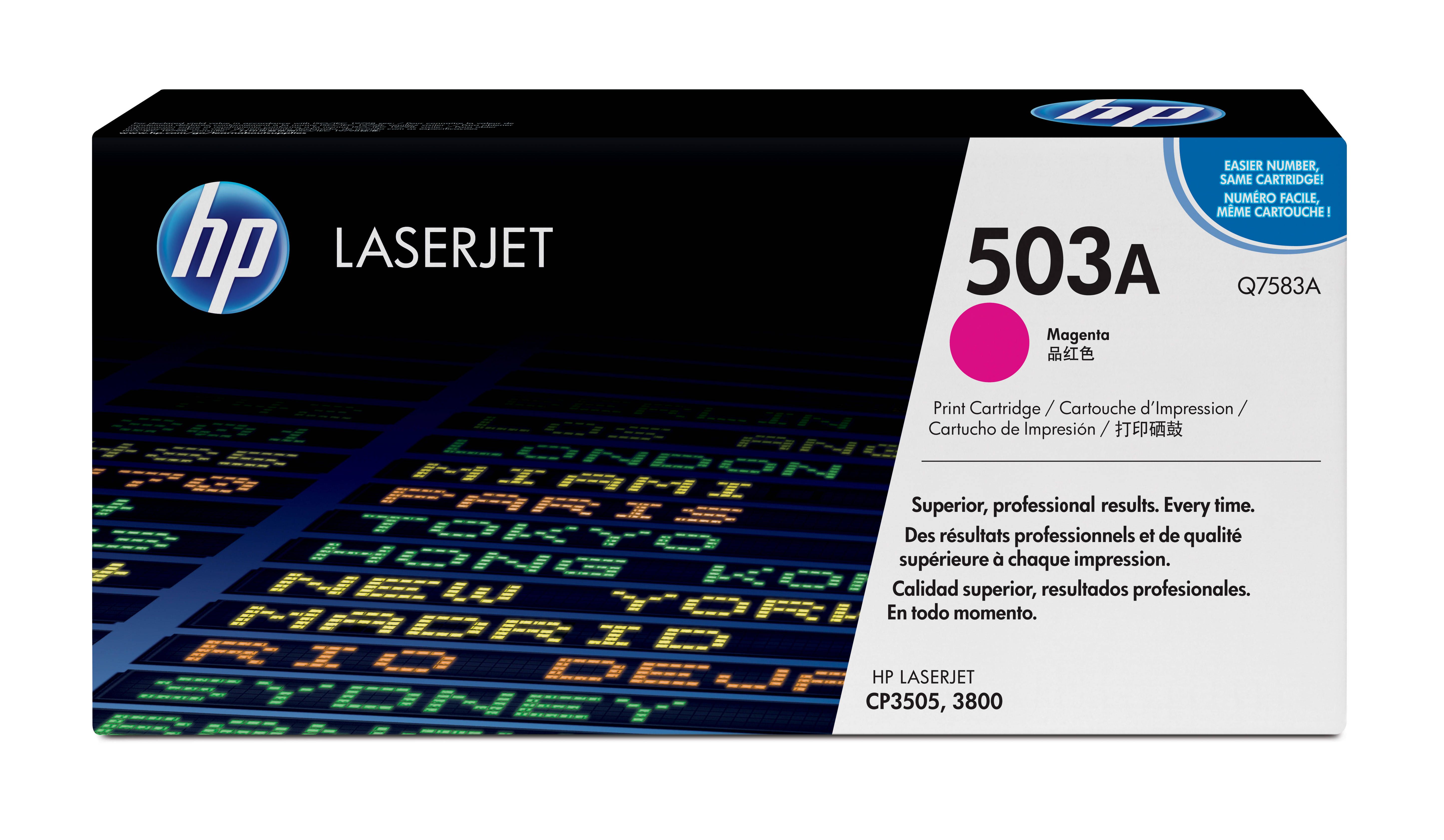 HP 503A magenta tonercartridge - 6000 pagina's
