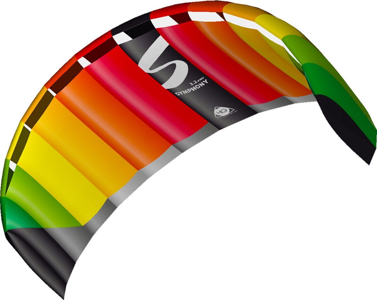 HQ Invento Invento Symphony Pro 2.2 Rainbow, Tweelijnige (stunt)vlieger, 14 jaar