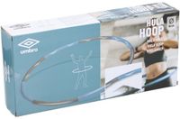 Umbro Hoelahoep met Gewicht - Fitness Materiaal - 890 GR - 95 CM - Grijs/ Blauw