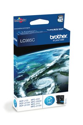 Brother LC985C Cyaan Inktcartridge - Origineel