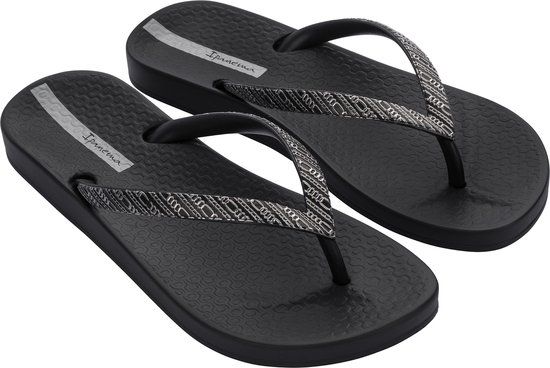 Ipanema Anatomic Mesh Teenslippers Dames - Zwart - Maat 38