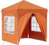 vidaXL Pop-up Feesttent 192 x 192 x 245 cm Oranje