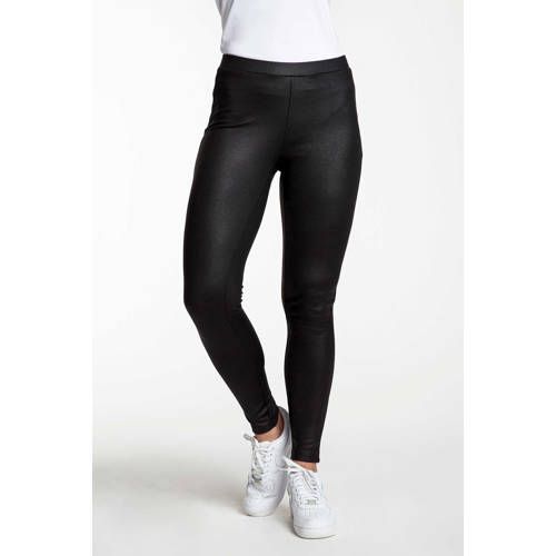 Tramontana Coated Skinny Tregging - Zwart