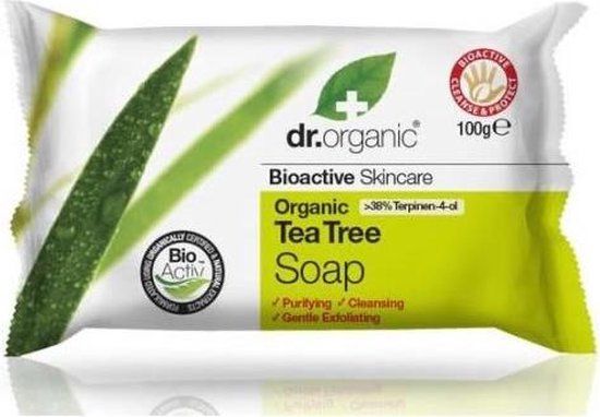 Dr. Organic Tea Tree Soap 100ml