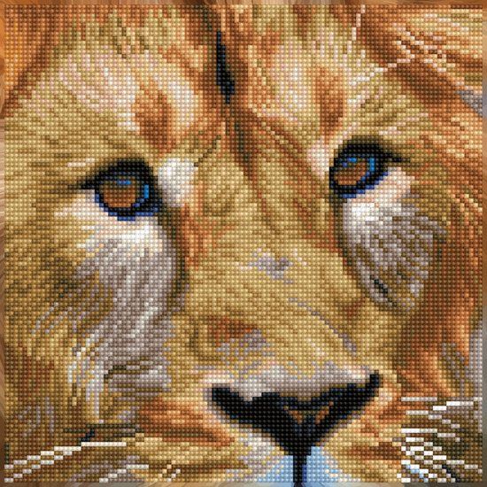 Diamond Dotz Serengeti Magic - Diamond Painting - 11.236 Dotz - 30x30 cm