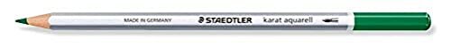 Staedtler Karat Aquarell 125-5 professionele aquarel potloden - groen (Pack van 6)