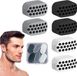 ZenithVibe Silicone Gomme Stimulateur musculaire pour ligne de mâchoire - Set de 6, Entraîneur de mâchoire pour hommes et femmes, Exercice des muscles de la mâchoire pour double menton, Soins du visage - Entraînement de la ligne de mâchoire