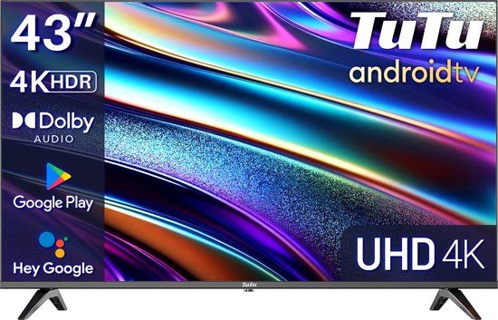 TuTu TUS43UQ1A / LED screen / 43 inch / 2023