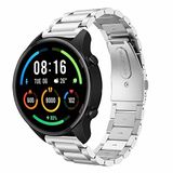 Strap-it stalen band - zilver - Geschikt voor Xiaomi Mi Watch