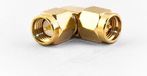 SMA Adapter 90° gewinkelt, Stecker auf Stecker, Koaxial