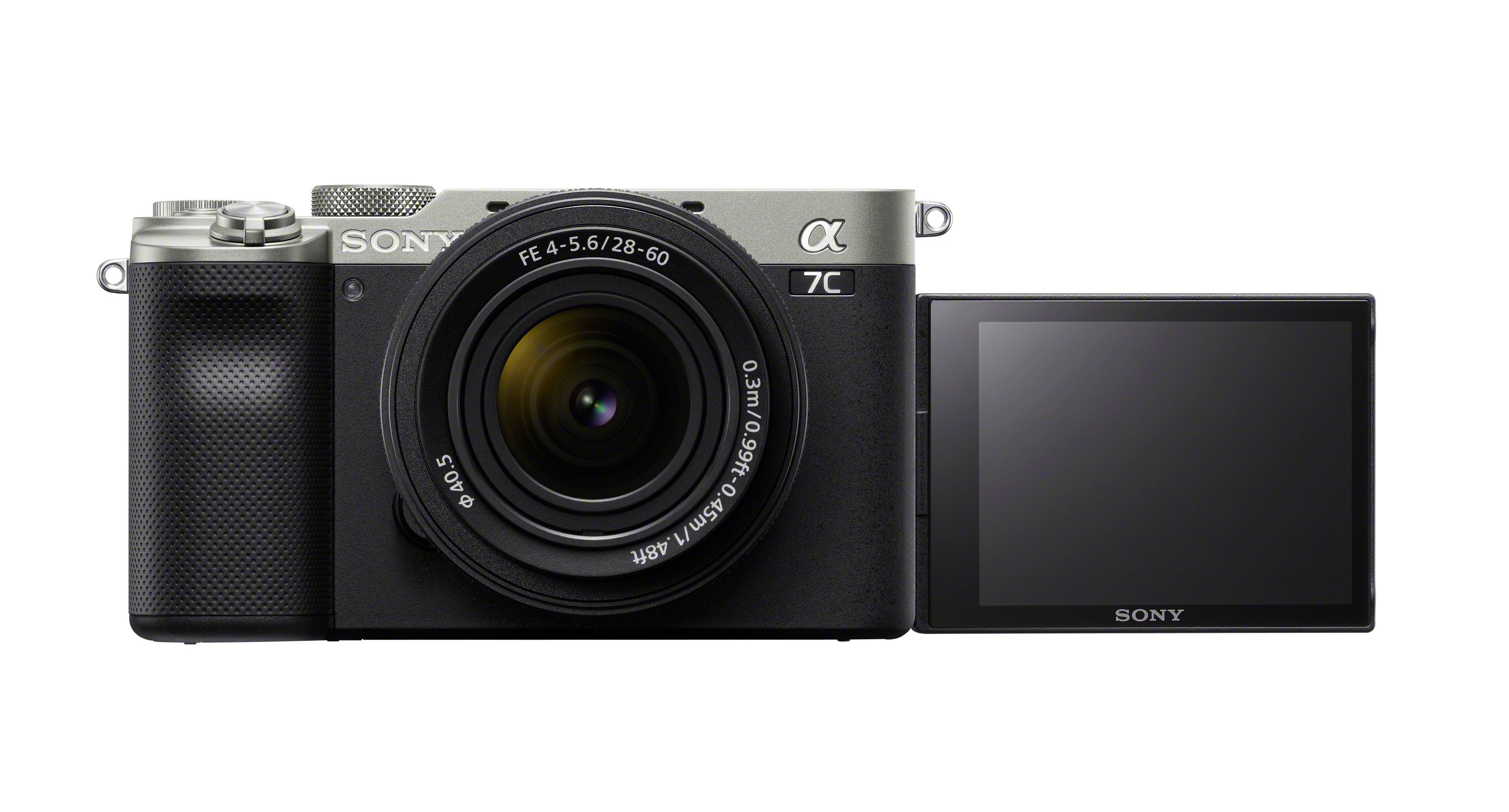 Sony Alpha 7C - 24.2MP Mirrorless Camera - Black/Silver