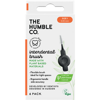 The Humble Co. Interdental Brush Size 1 (0,45 mm) - 6 stuks