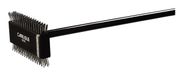 CARLISLE Sparta Brosse Acier inoxydable noir, Manche en bois 215,9 mm