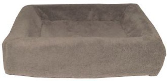 Bia Bed Bia fleece hoes hondenmand taupe 2 60x50x12 cm