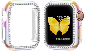 Stuff Certified Diamond Hoesje voor iWatch Series 40mm - Hard Bumper Case Cover Kleurenmix