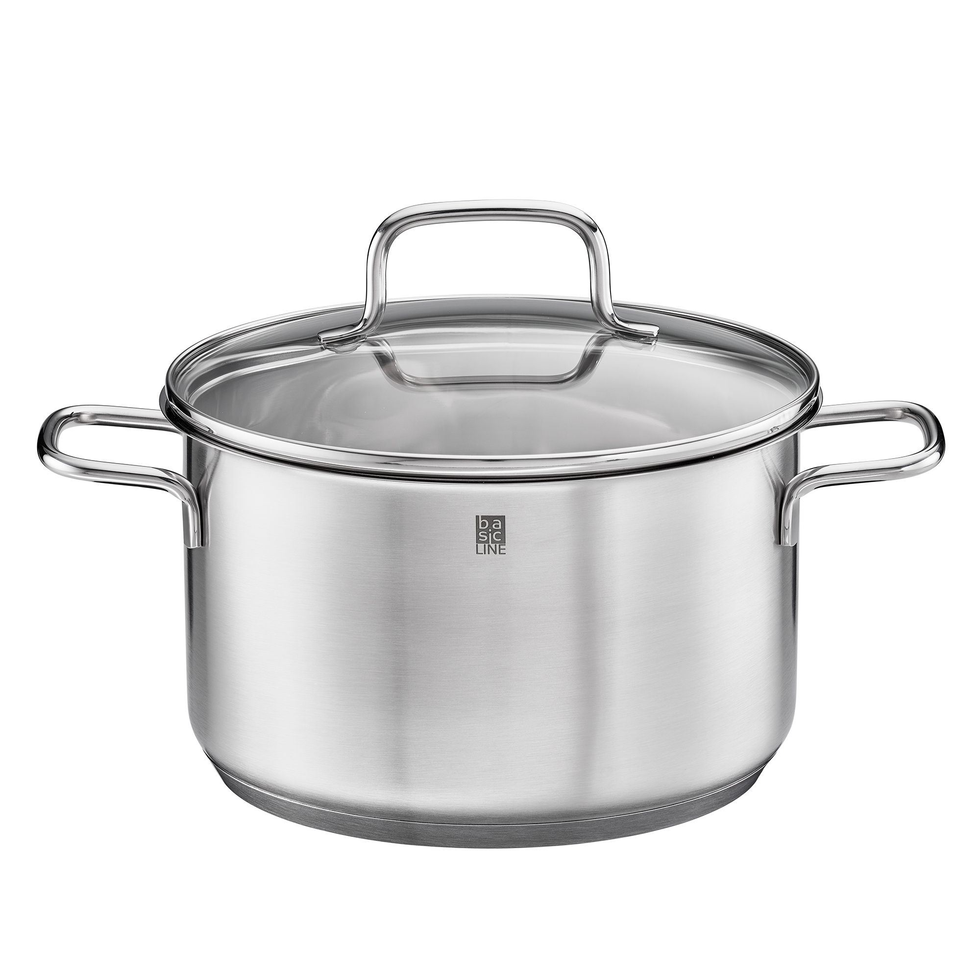 RÖSLE Basic Line - Steel Pan - 5.8L - Round - Stainless Steel - 24cm