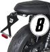Barracuda KIT PLAQUE D'IMMATRICULATION modèle "NAKED" pour Triumph Tiger