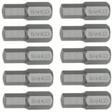 Bahco Inbus Bit H2.5 - 10 Stuks - 1/4" Aansluiting