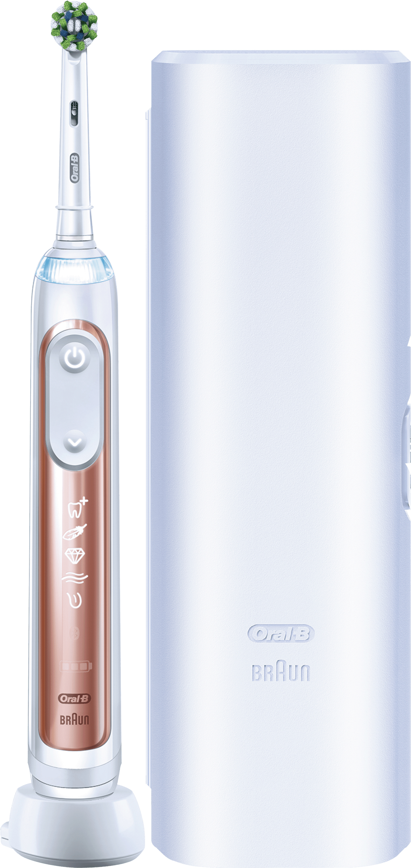 Oral-B Oral-B Genius X Rosegold Elektrische Tandenborstel, Ontworpen door Braun
