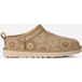 UGG Classic Micro Sun Stitch leren enkellaarsjes lichtbruin