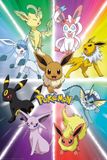 Pokémon GB eye Pokémon Eevee Evolution Maxi Poster