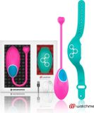 WEARWATCH - HUEVO CONTROL REMOTO TECHNOLOGY WATCHME FUCSIA / AGUA MARINA