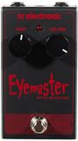 TC Electronic EYEMASTER metal distortion, super strak metal distortion pedaal met interface met 2 knoppen voor waanzinnige versterking