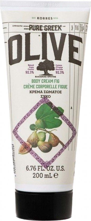Korres Olive Body Cream Fig 200ml
