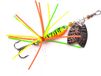 Spro Larva Mayfly Spinner Treble 5cm 4g Cartreuse Blue