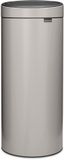 Brabantia Touch Bin Poubelle - 30 litre - Souple Gris