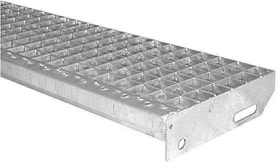 Intergard Traptrede roostertrede 80cm staal, thermisch