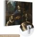 MuchoWow® Peinture sur verre 180x120 cm - Peinture acrylique sur verre - Vierge aux Rochers - Leonardo da Vinci - Photo sur verre - Peinture