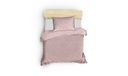 Nuit Des Rêves Luxe Satijnen Single XL Quilt Cover Set, 155 x 200 cm, 100% Katoen, Poederkleur