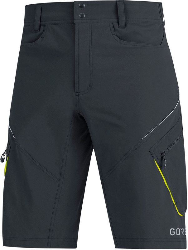 Gore Wear C3 Fietsbroek Kort Heren Zwart - 4017912005357