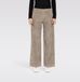 MAC CHIARA NOS Broek Vrouwen Wide Leg Fit Enkelhoogte Katoen Bruin