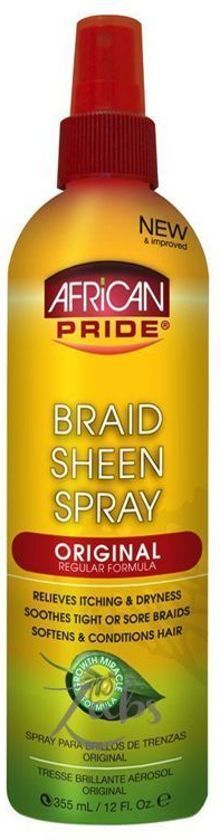 African Pride Braid Sheen Spray 355 ml