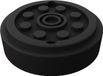 Deuba® Rubberen Pad Blok XL universeel 52/47 x 14 mm voor Autokrik Hefbrug