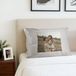 Housse de coussin personnalisée - Gris clair - 50x60 cm